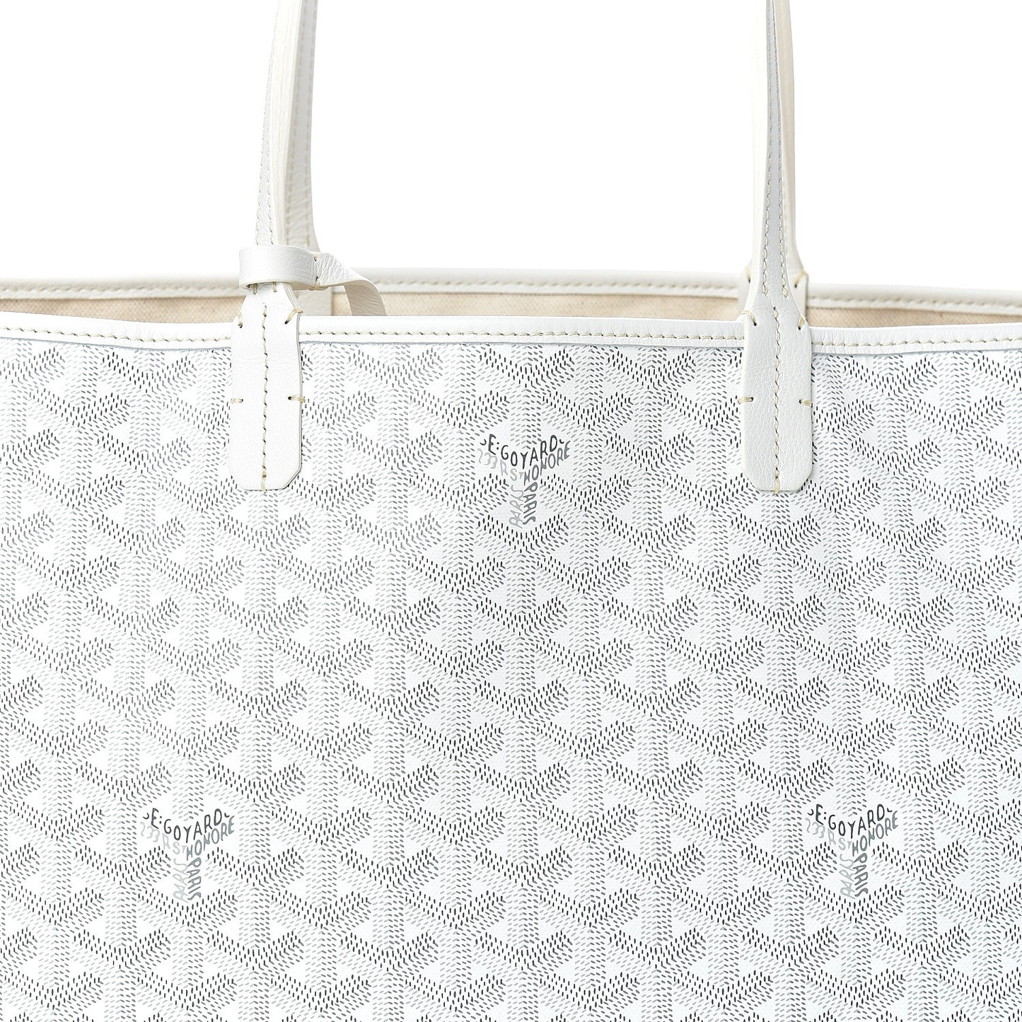 Goyardine Saint Louis PM White