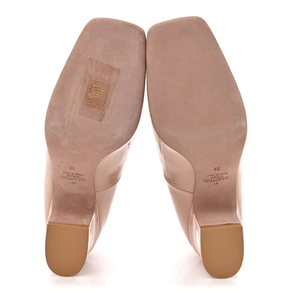Valentino Garavani Patent Vlogo Tan-Go Ankle Strap 60mm Pumps 39 Rose Cannelle 6 of 12