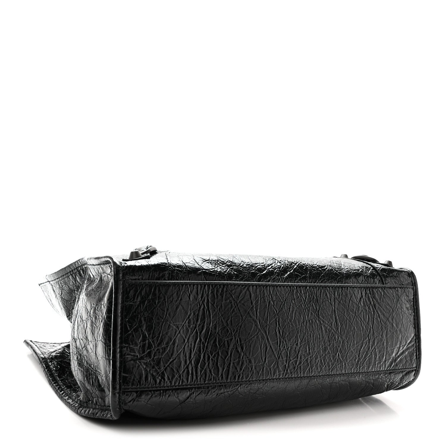 Balenciaga Agneau Arena Classic Hardware Small Le City Tote Black Black 4 of 10