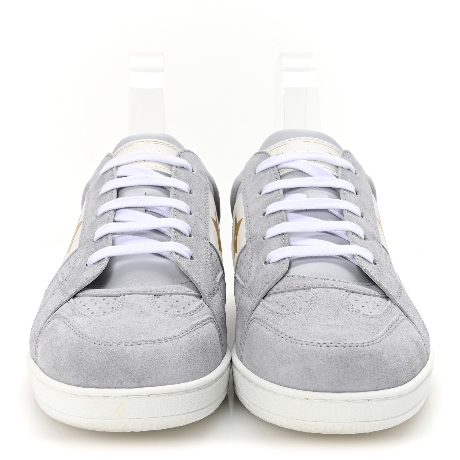 Christian Dior Calfskin Suede Dior Star Low Top Sneaker Mules 36 Azure Pale 3 of 10