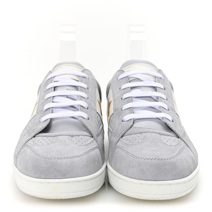 Christian Dior Calfskin Suede Dior Star Low Top Sneaker Mules 36 Azure Pale 3 of 10