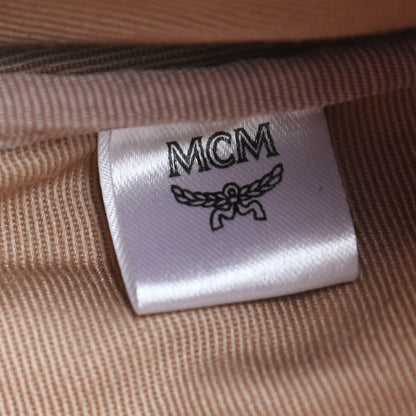 MCM Visetos Medium Fusten Belt Bag Cognac 7 of 10