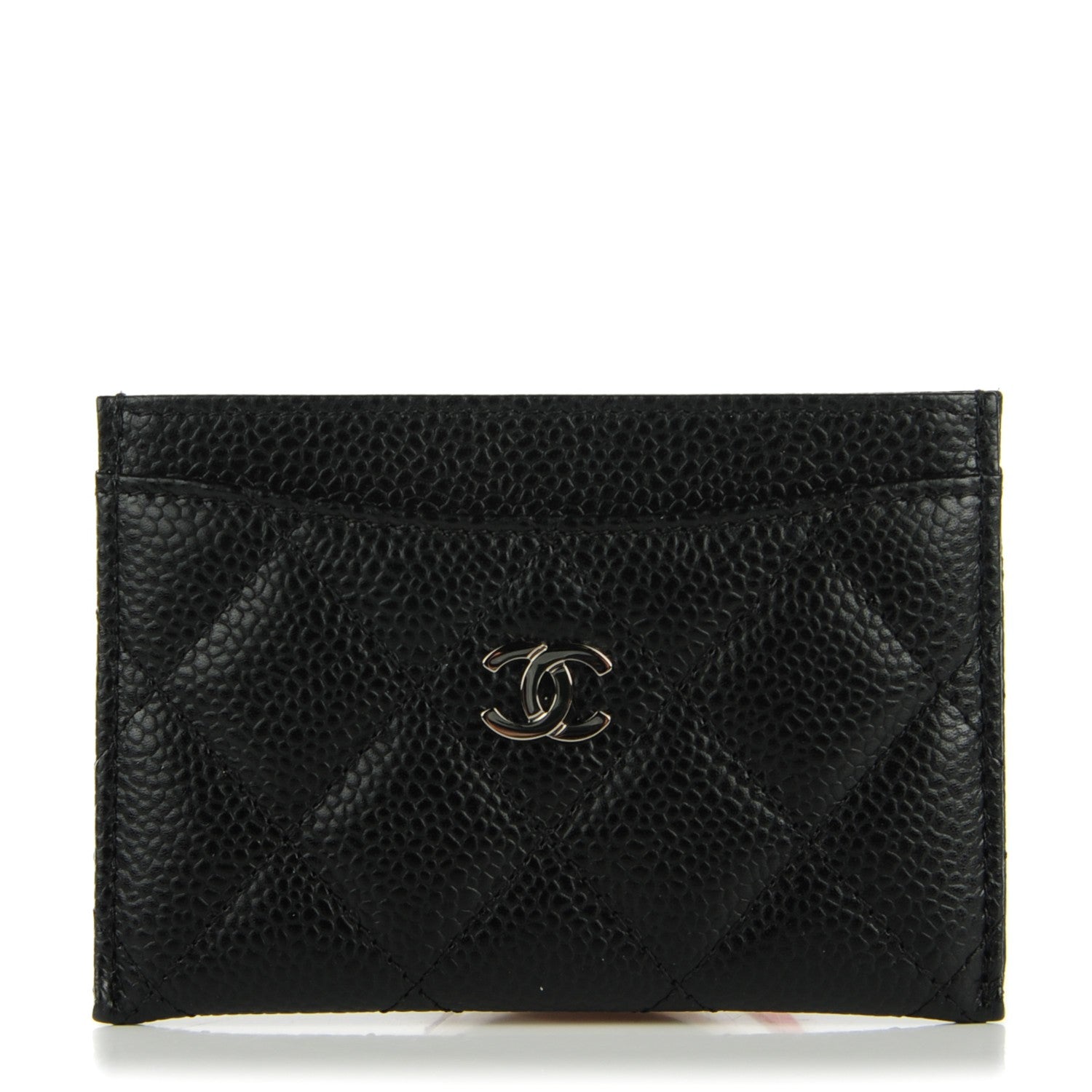 Chanel Caviar Quilted Card Holder Black 1 of 8