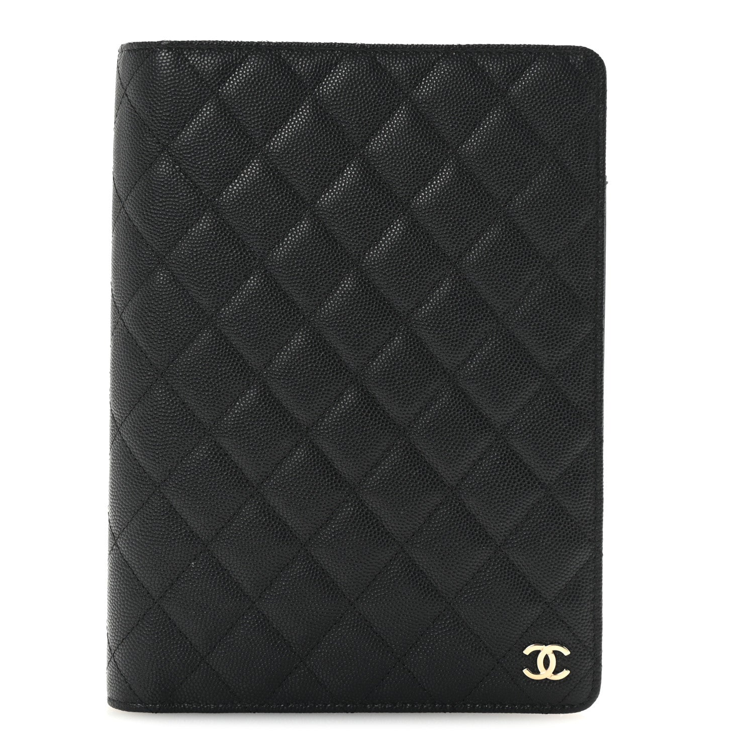 Chanel Caviar Quilted Large Agenda Cover Black 1 of 9