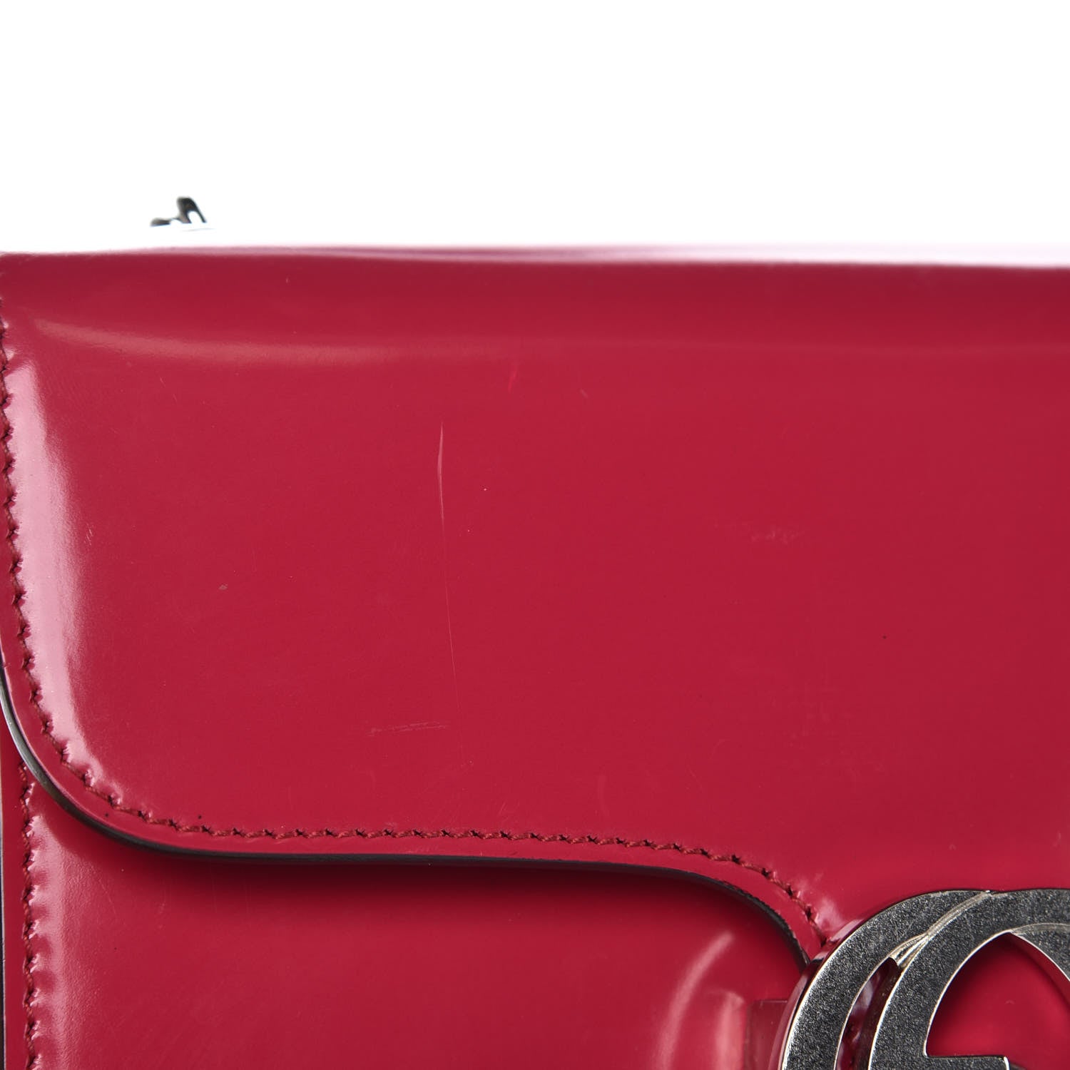 Gucci Shade Lux Calfskin Small Interlocking G Shoulder Bag Petunia 12 of 12