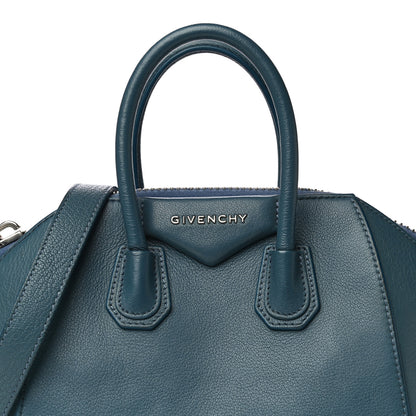 Givenchy Sugar Goatskin Mini Antigona Oil Blue 8 of 13