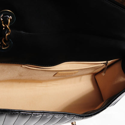 Chanel Leather Vertical Quilt Maharaja Express Flap Black 7 of 9