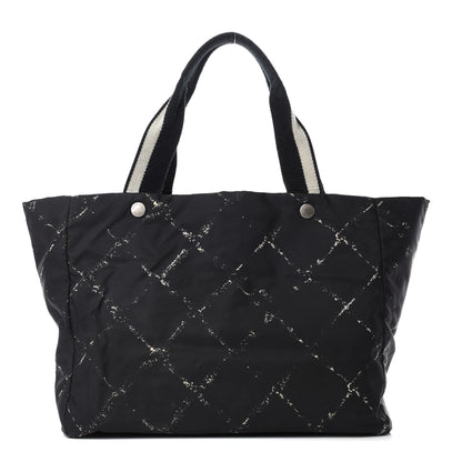 Chanel Nylon Travel Duffel Bag Black 1 of 14