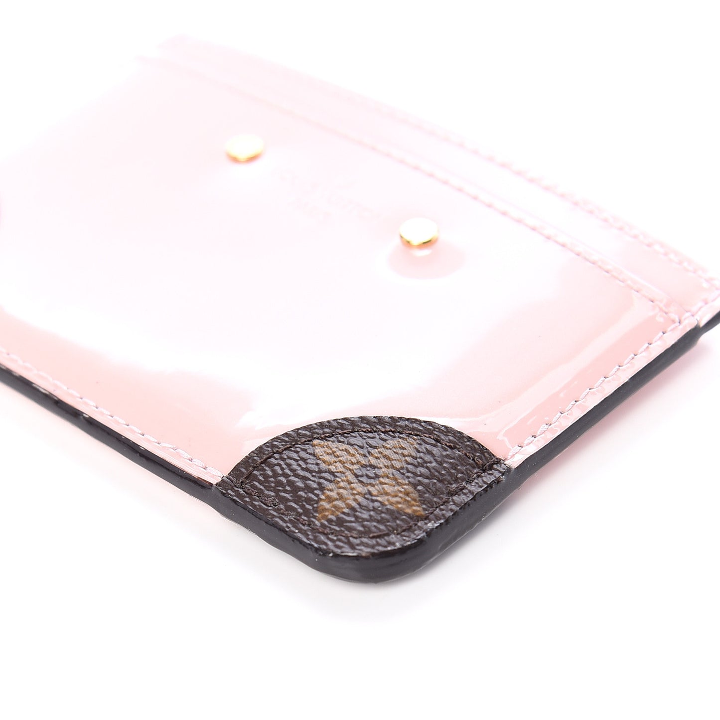 Patent Miroir Venice Card Holder Rose Ballerine