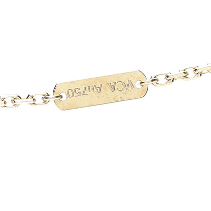 Van Cleef & Arpels 18K Yellow Gold Diamond Very Large Frivole Clip Pendant Necklace 7 of 9