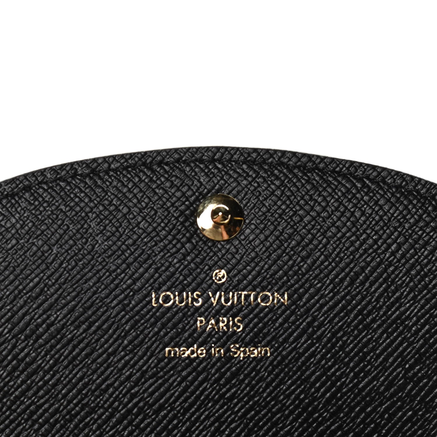Louis Vuitton Monogram Giant Wild At Heart Rosalie Coin Purse Black 6 of 10