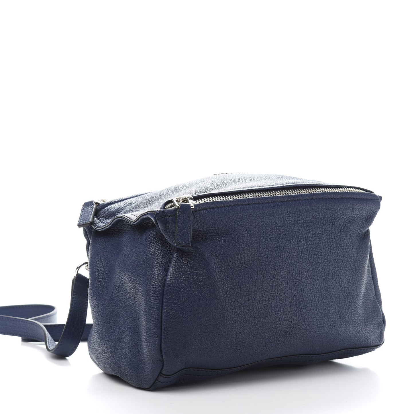 Sugar Goatskin Small Pandora Deep Blue