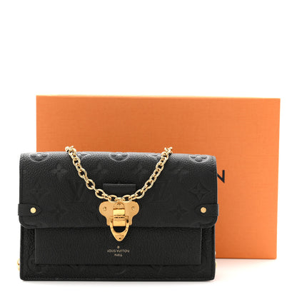 Louis Vuitton Empreinte Vavin Chain Wallet Black 10 of 10