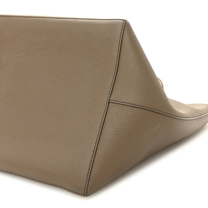 The Row Grained Calfskin Park Tote Three Elephant 10 of 10