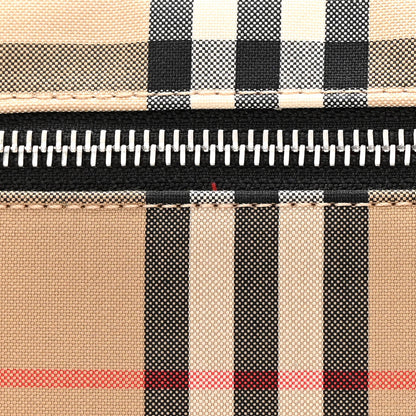 Burberry Nylon Vintage Check Medium Sonny Bum Bag Archive Beige Black 14 of 14