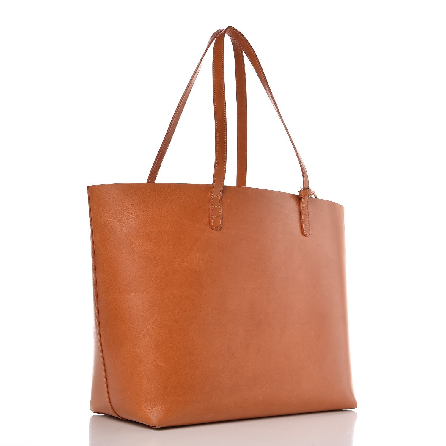 Mansur Gavriel Calfskin Large Shopping Tote Cammello Rosa 4 of 12