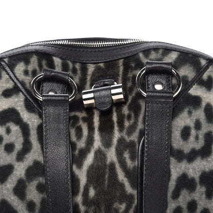 Saint Laurent Calf Hair Leopard Print Medium Muse Black 10 of 10