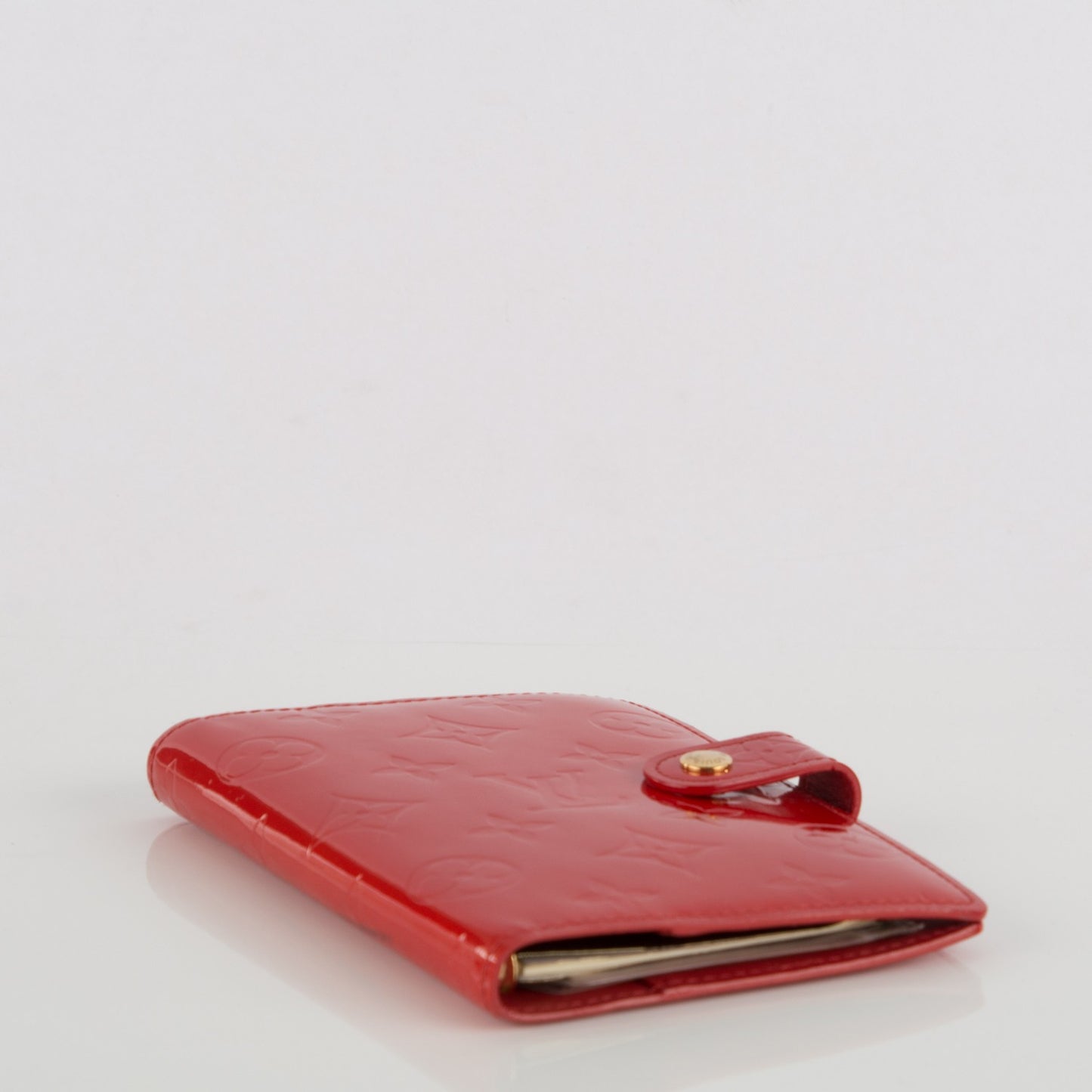 Vernis Small Ring Agenda Cover Red