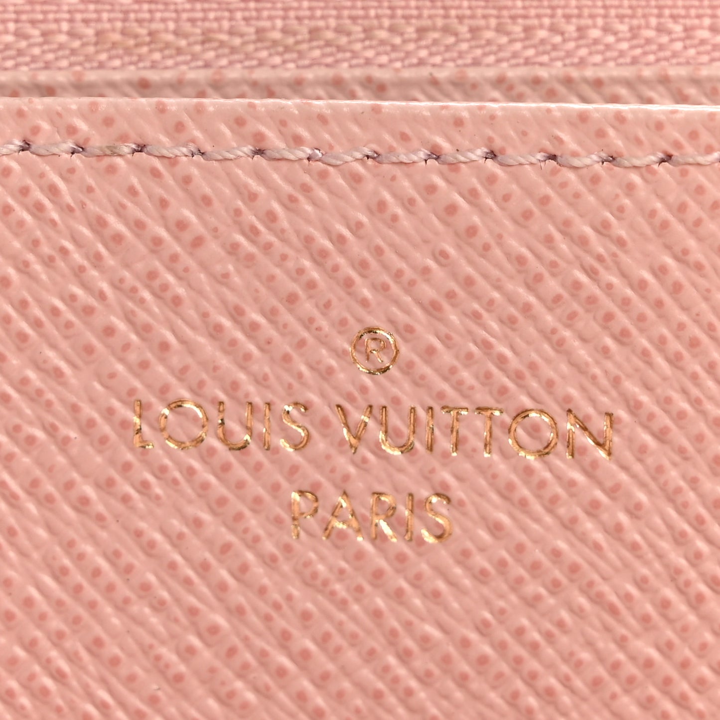 Monogram Zippy Wallet Rose Ballerine