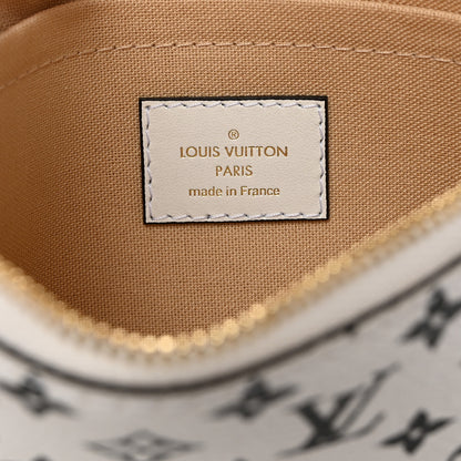 Louis Vuitton Monogram Giant Neverfull MM GM Pochette White 6 of 7