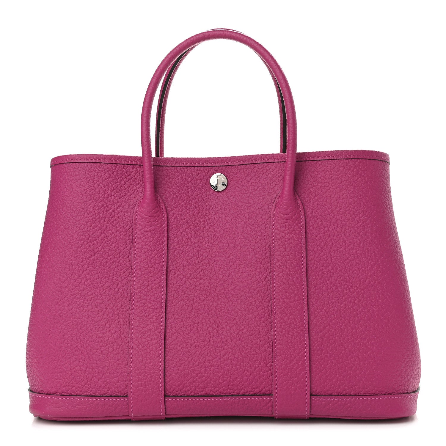 Hermes Vache Country Garden Party 30 TPM Rose Pourpre 1 of 9