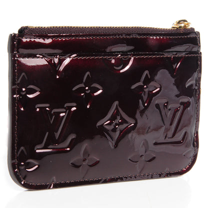 Louis Vuitton Vernis Key Pouch Amarante 3 of 7
