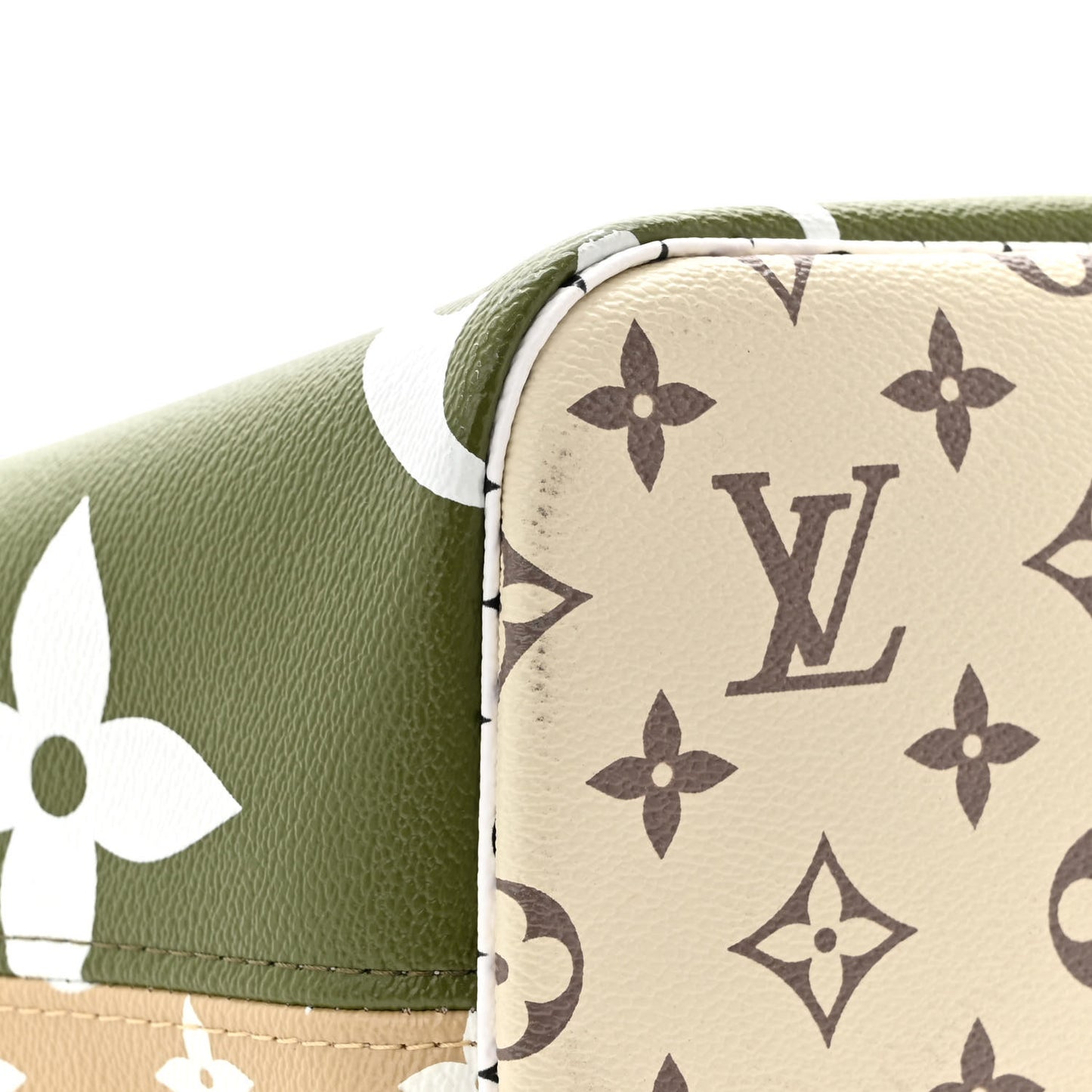 Monogram Giant Neverfull MM Kaki