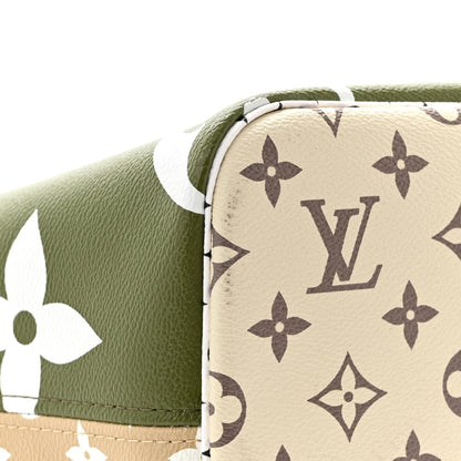Louis Vuitton Monogram Giant Neverfull MM Kaki 11 of 11