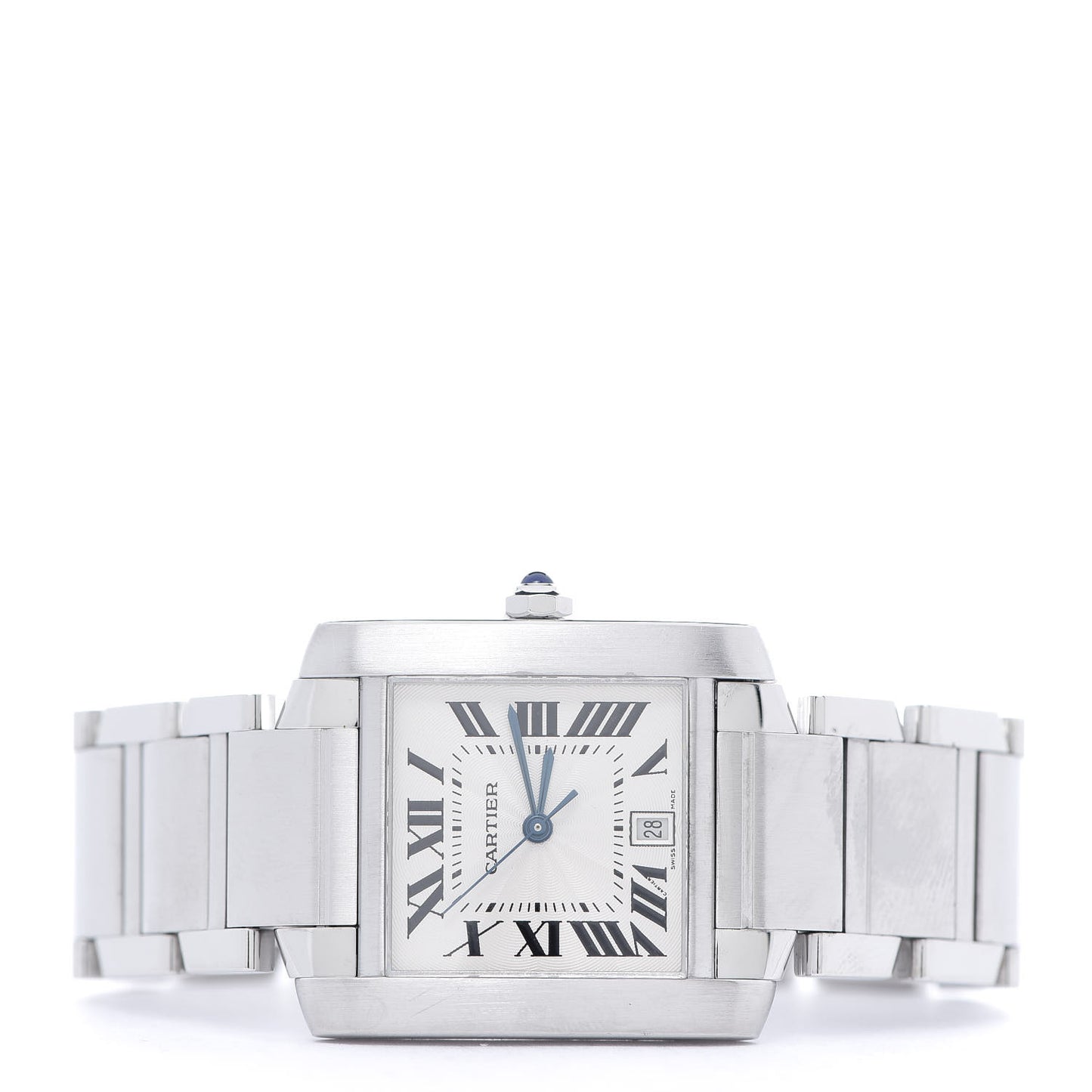 Stainless Steel 28mm Tank Francaise Automatic Watch
