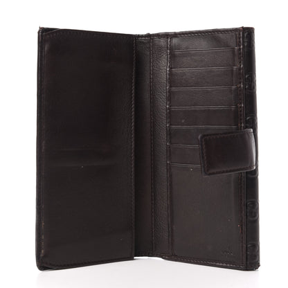 Gucci Guccissima Mayfair Continental Wallet Dark Brown 6 of 8