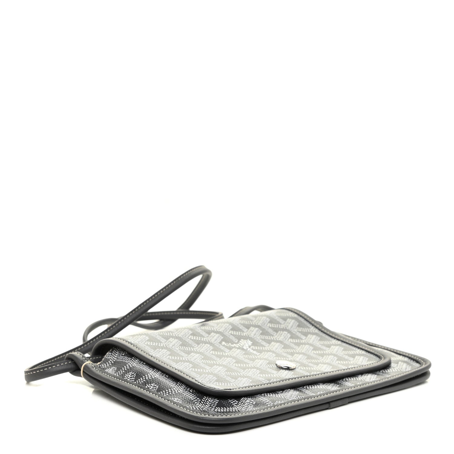 Goyard Goyardine Plumet Wallet Clutch Grey 4 of 10
