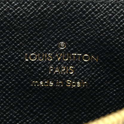 Louis Vuitton Monogram Slim Purse Black 6 of 8