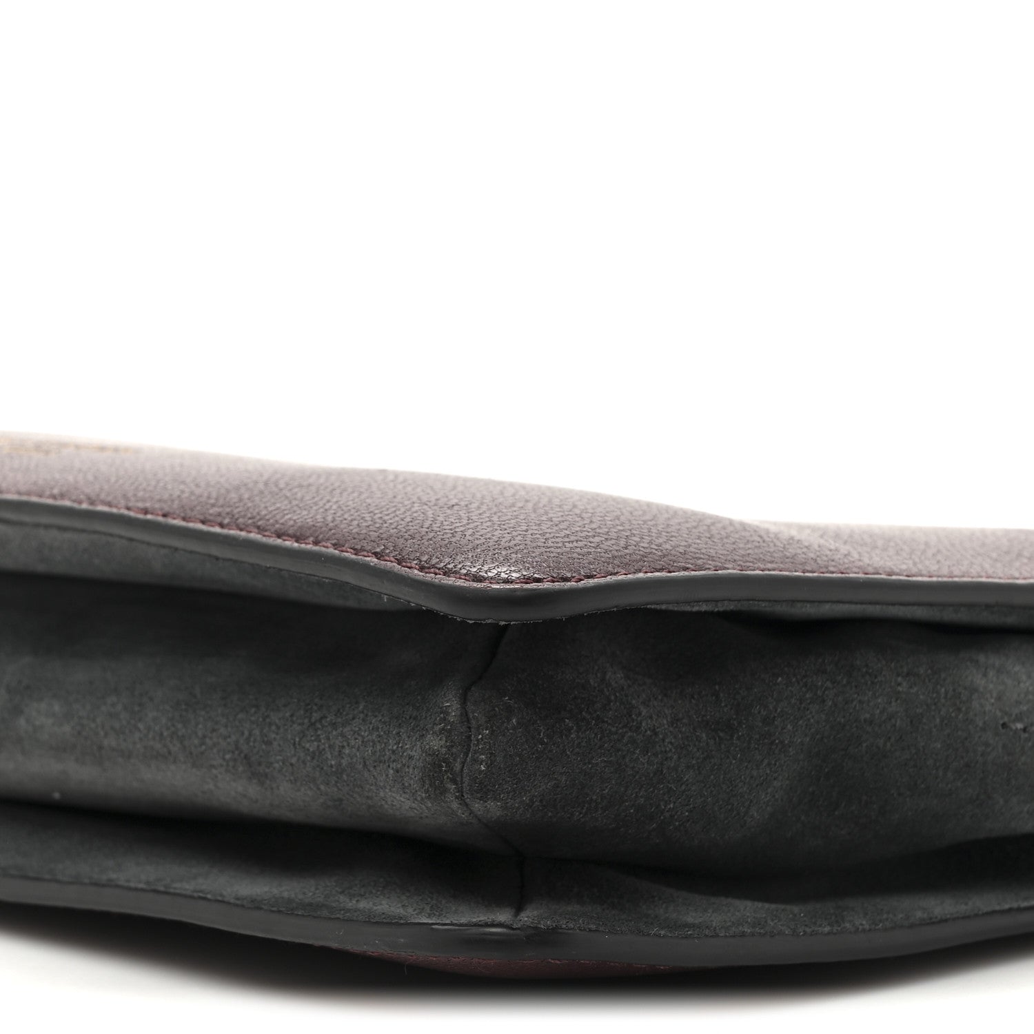 Givenchy Goatskin Suede Cross 3 Crossbody Bag Aubergine Grey 9 of 11