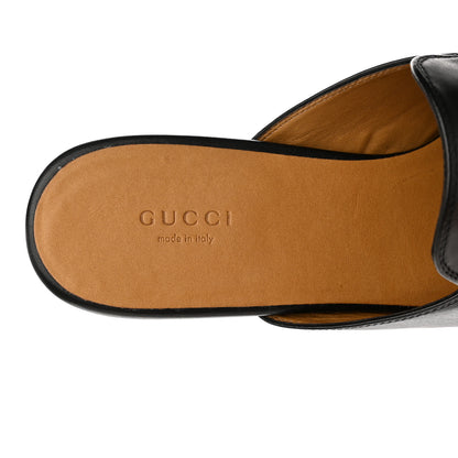 Gucci Calfskin Womens Princetown Slippers 41 Black 7 of 12