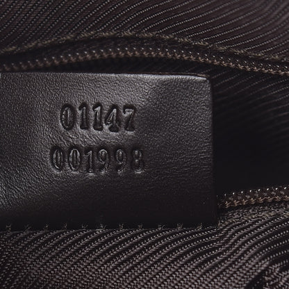 Gucci Monogram Web Small Jackie O Hobo Dark Brown 7 of 18