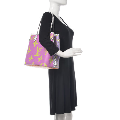 Louis Vuitton Monogram Giant Neverfull MM Pink Lilac 2 of 10