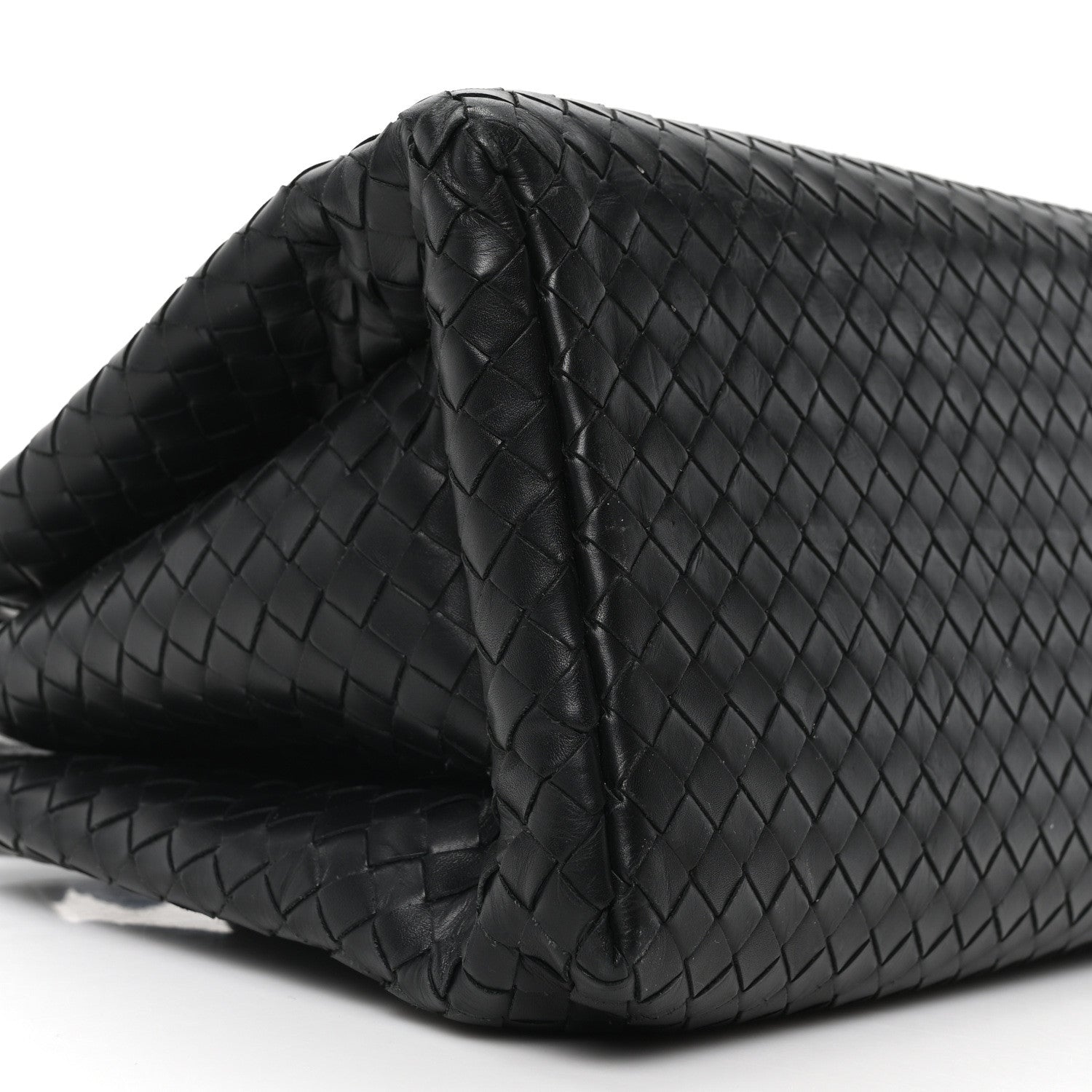 Bottega Veneta Light Calf Intrecciato Small Roma Black 8 of 9