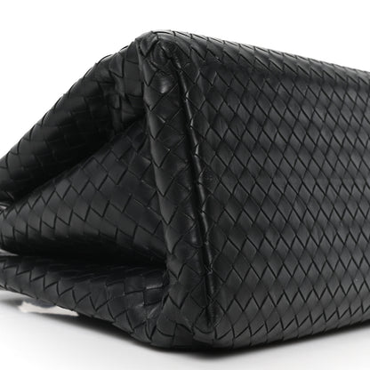 Bottega Veneta Light Calf Intrecciato Small Roma Black 8 of 9