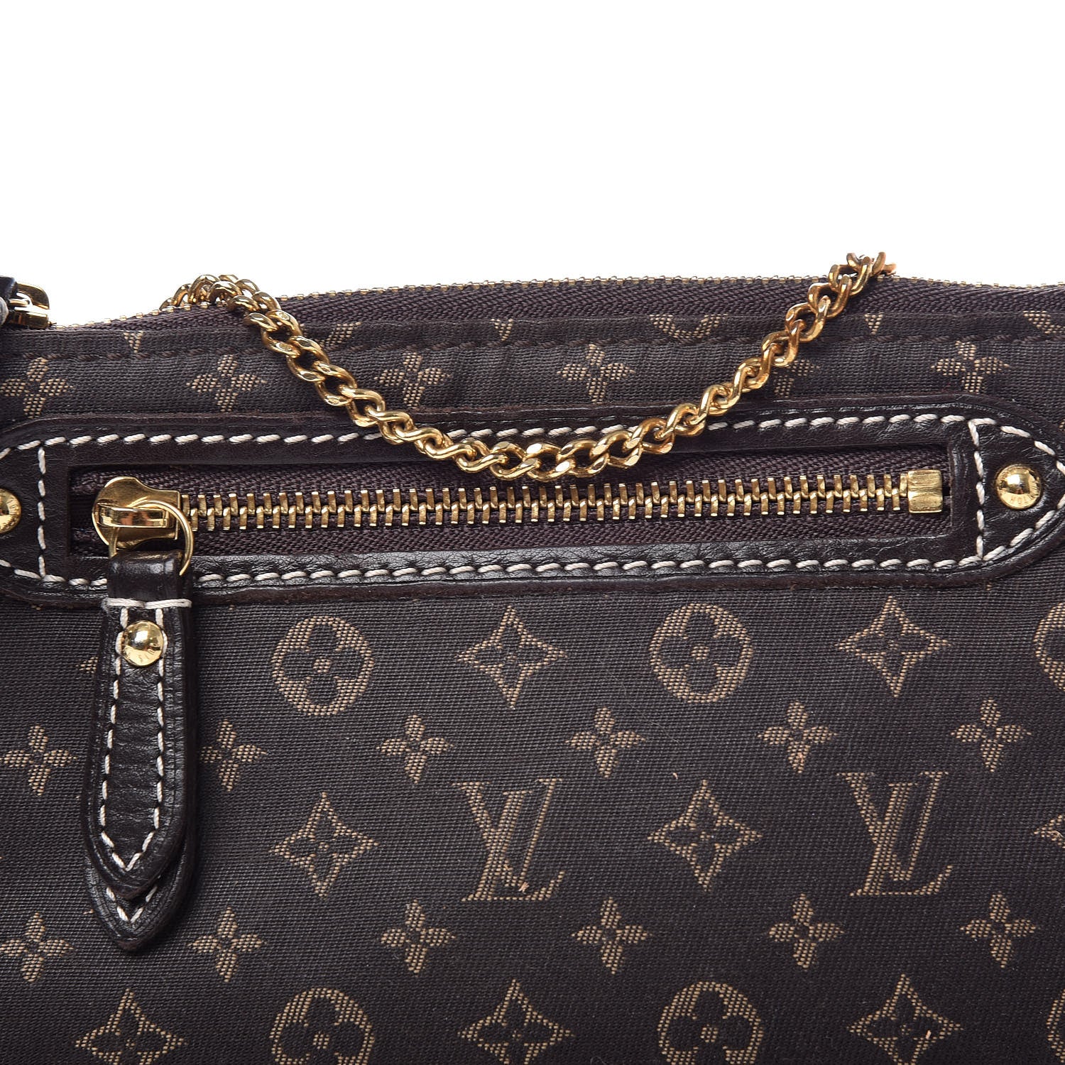 Louis Vuitton Monogram Idylle Mini Pochette Accessories Fusain 9 of 9