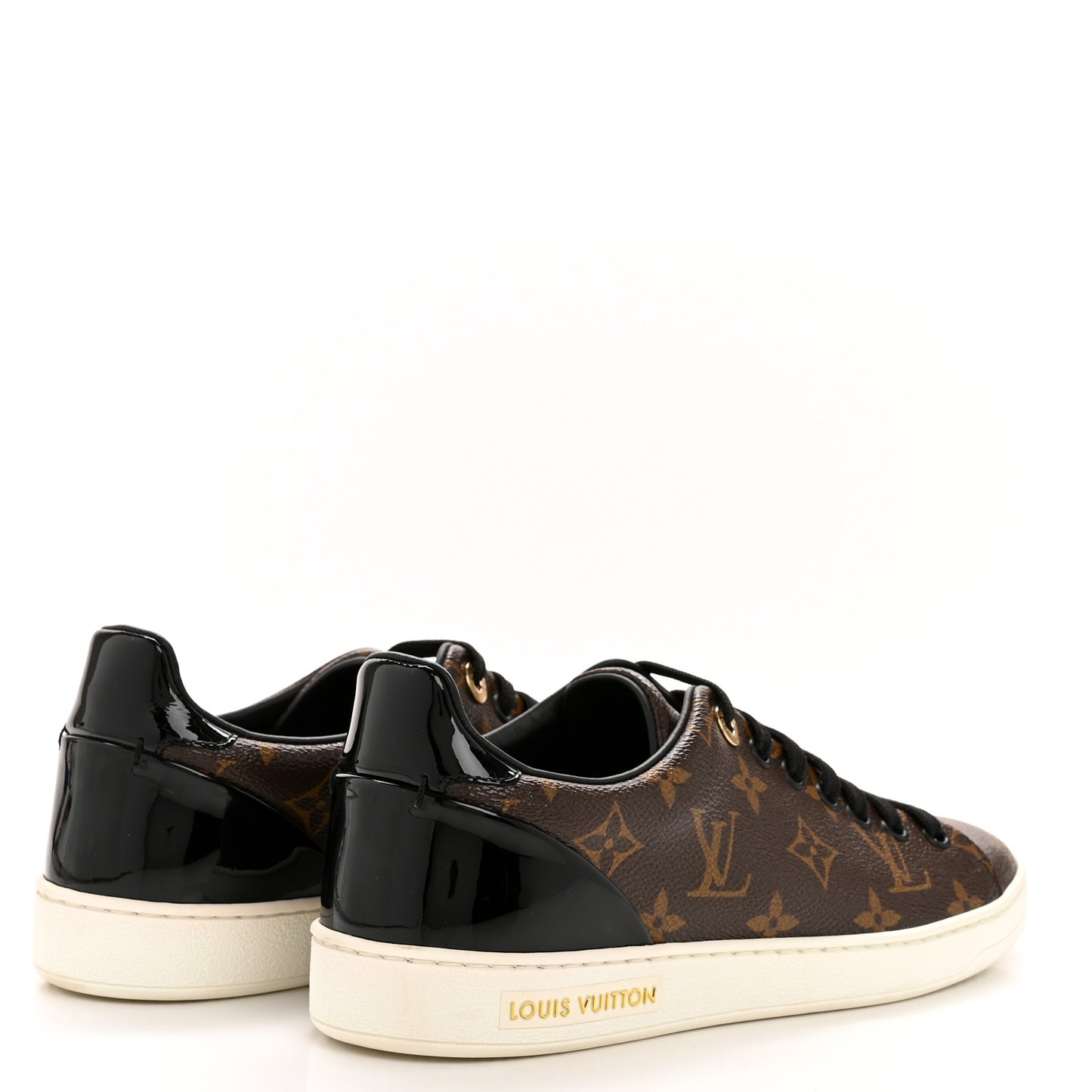 Patent Monogram Frontrow Sneakers 37.5