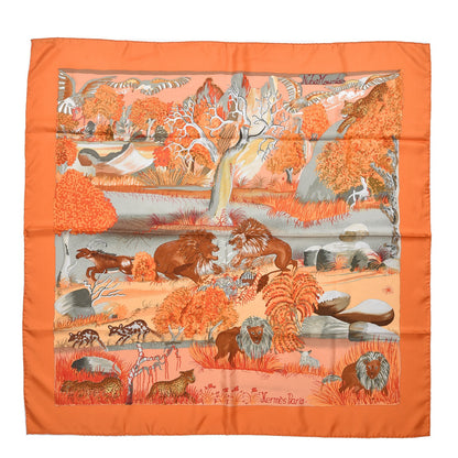 Hermes Silk Nuba Mountain Scarf 90 1 of 7