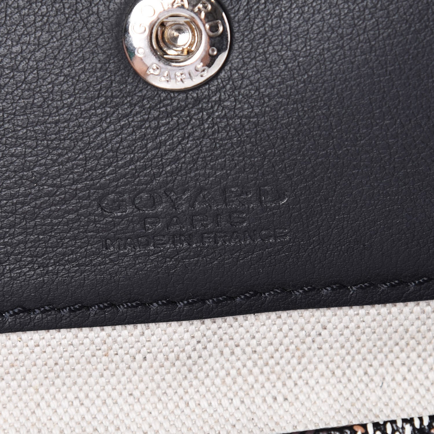Goyard Goyardine Saint Louis PM Black 8 of 9