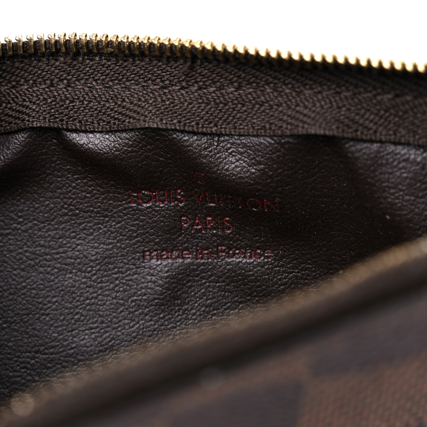 Louis Vuitton Damier Ebene Josephine Wallet Zippered Insert 6 of 13