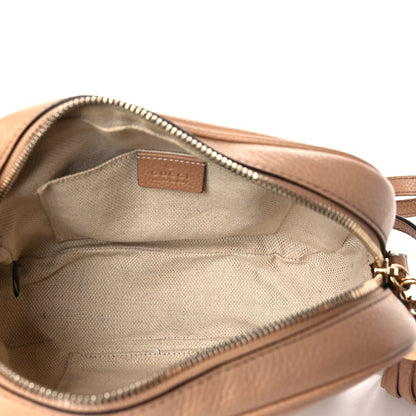 Gucci Pebbled Calfskin Small Soho Disco Bag Camelia 5 of 11