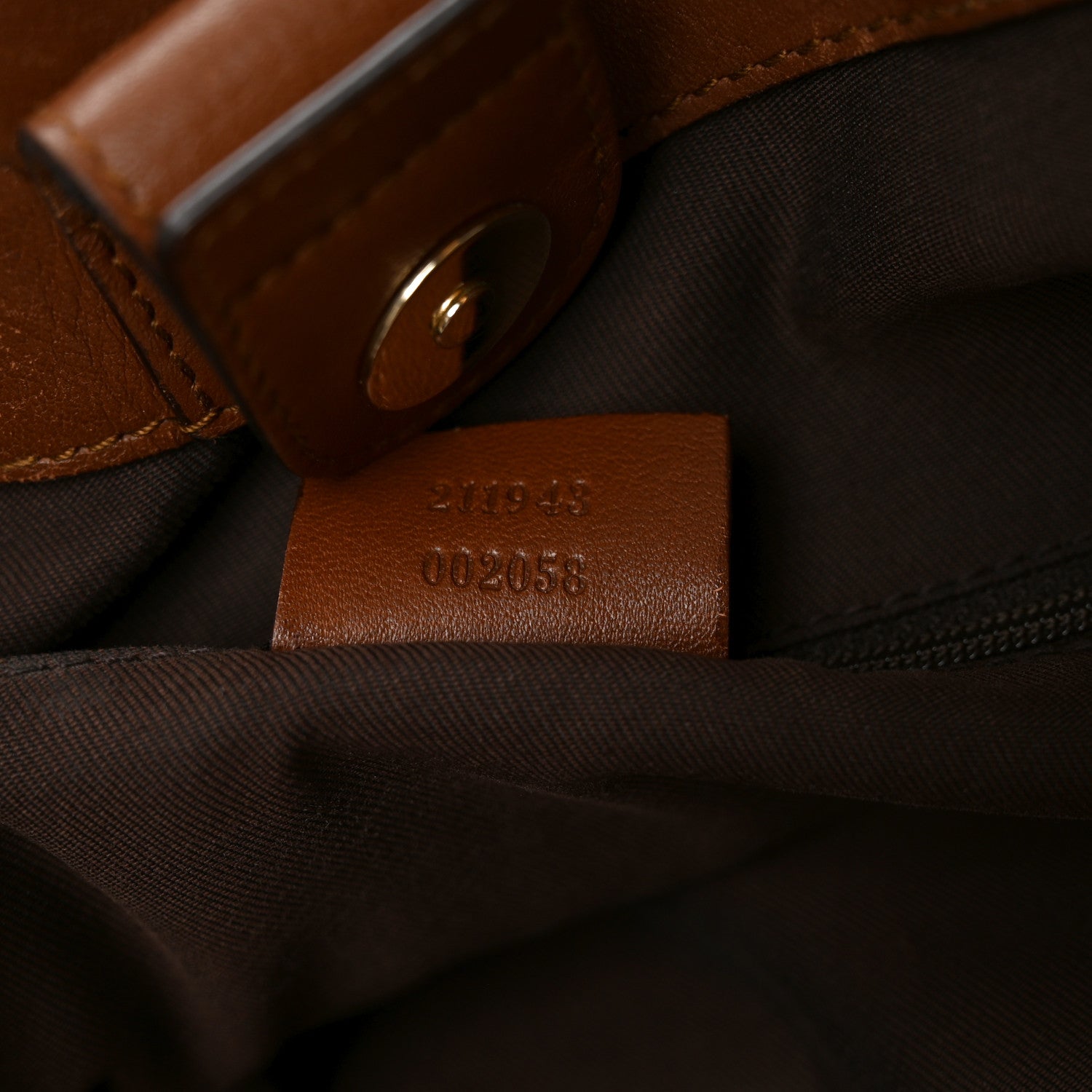 Gucci Monogram Large Sukey Tote Brown 7 of 11