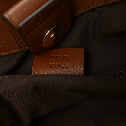 Gucci Monogram Large Sukey Tote Brown 7 of 11