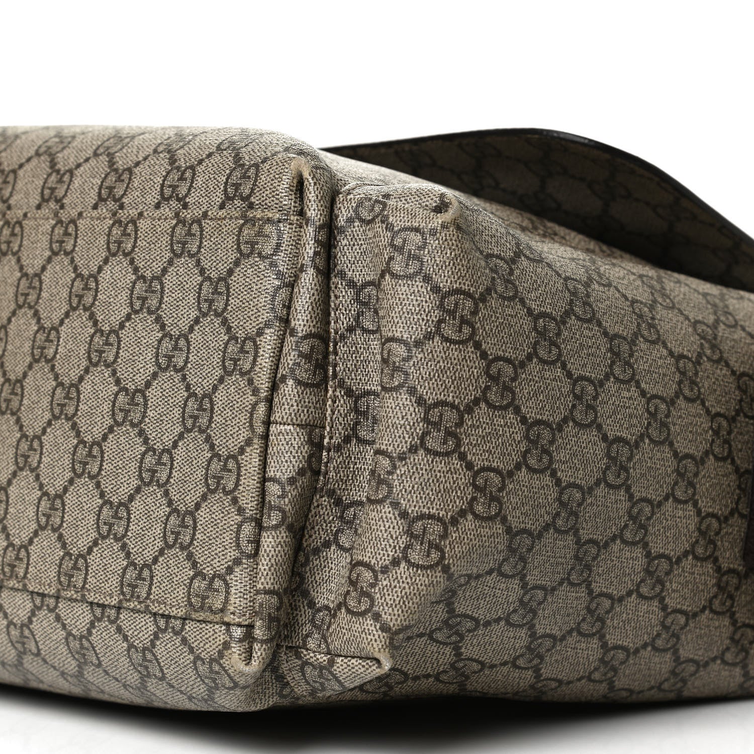 Gucci GG Plus Monogram Messenger Diaper Bag Dark Brown 11 of 15