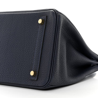 Hermes Togo Birkin 30 Bleu Nuit 10 of 19
