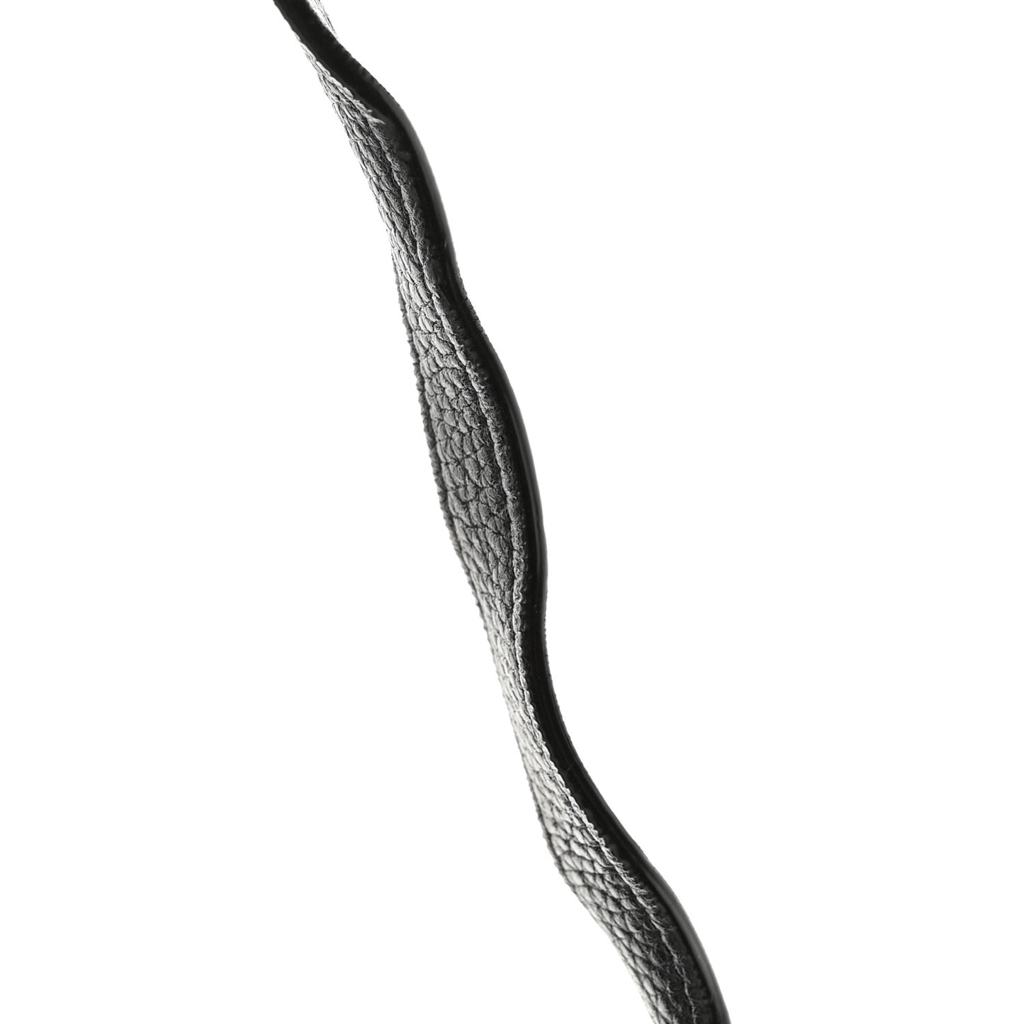 Drummed Calfskin Nano Luggage Black