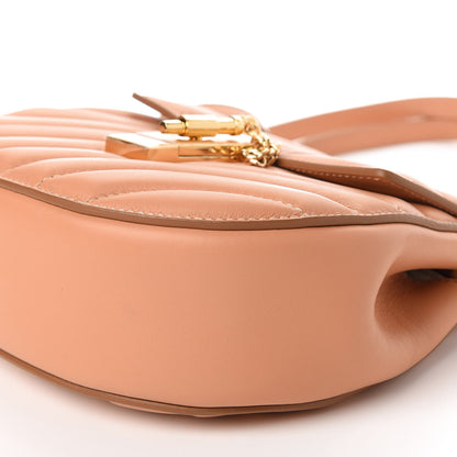 Chloe Calfskin Quilted Mini Drew Bijou Shoulder Bag Blushy Pink 7 of 12